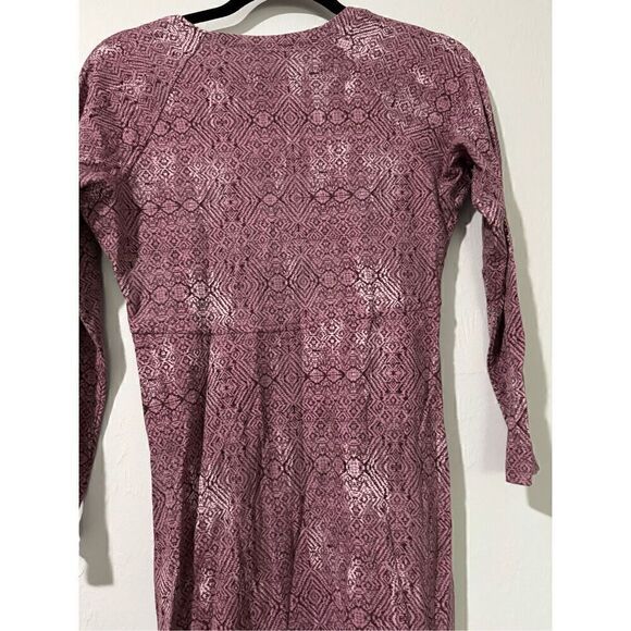 Patagonia Metairie wrap dress long sleeve S - Picture 4 of 6